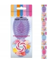 TOP CHOICE mini szczotka do włosów o zapachu waty Mix Kolorów