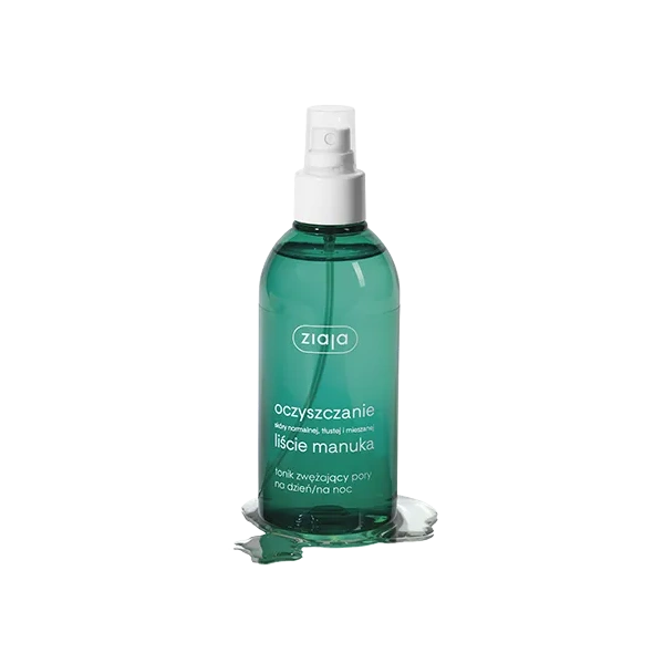 ZIAJA Liście Manuka Oczyszczanie tonik zwężający pory 200ml