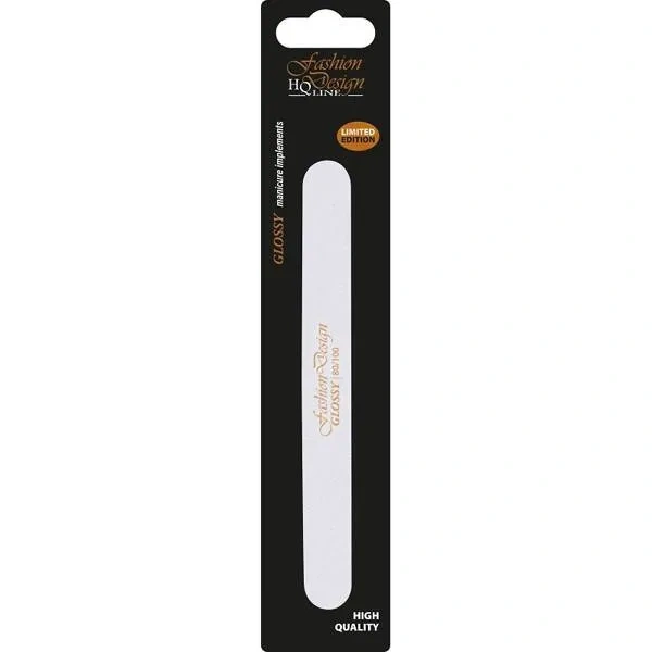 TOP CHOICE Glossy pilnik do paznokci prosty 80/100