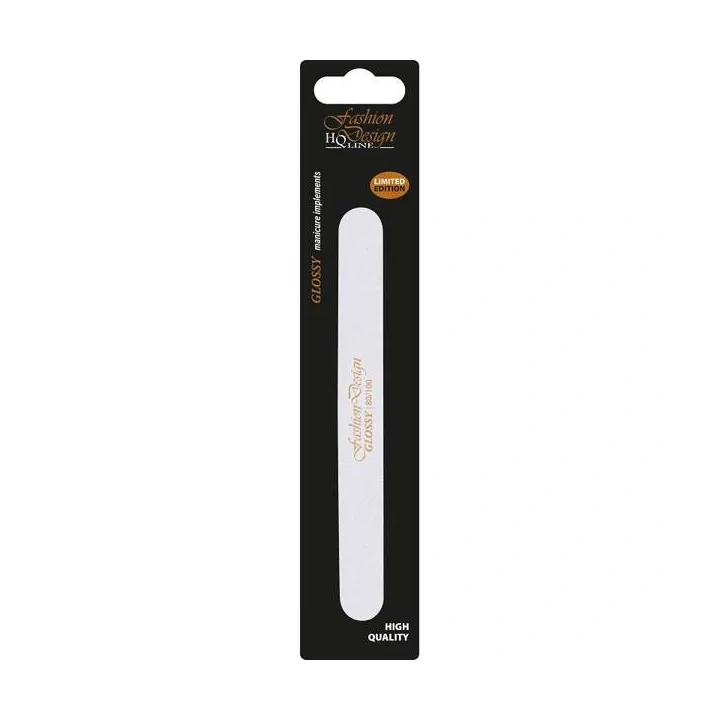 TOP CHOICE Glossy pilnik do paznokci prosty 80/100