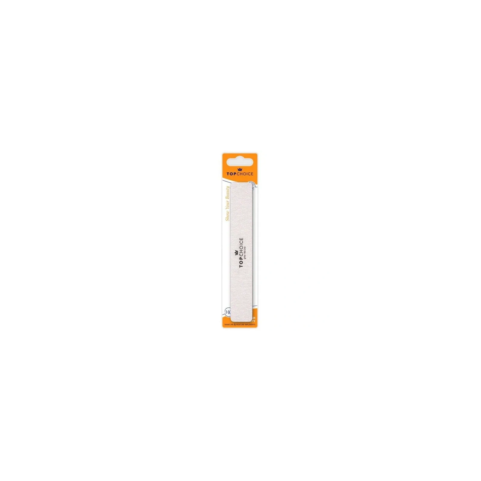 TOP CHOICE pilnik do paznokci 180/240