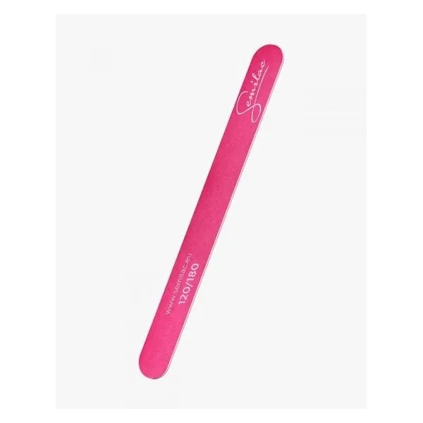 SEMILAC Pilnik drewniany magenta 120/180