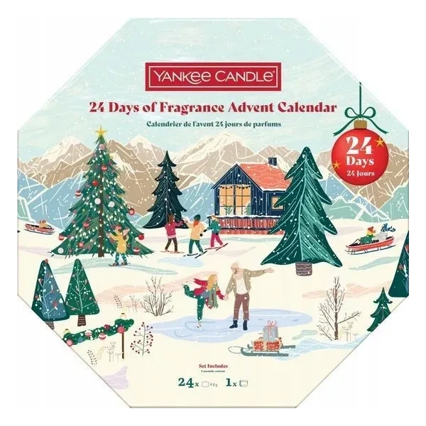 YANKEE CANDLE Apres Ski kalendarz adwentowy ze świeczkami WIENIEC