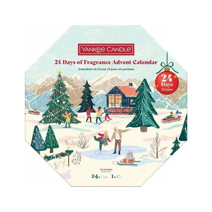 YANKEE CANDLE Apres Ski kalendarz adwentowy ze świeczkami WIENIEC