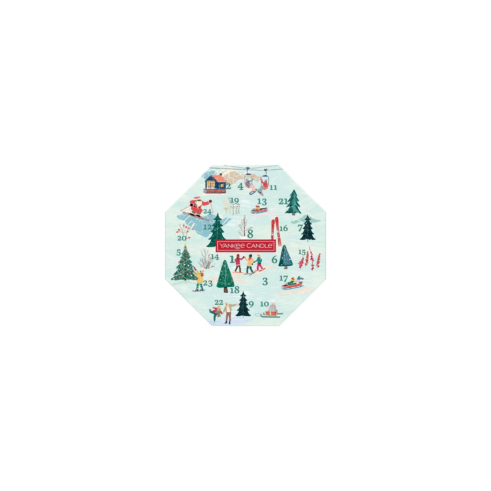 YANKEE CANDLE Apres Ski kalendarz adwentowy ze świeczkami WIENIEC