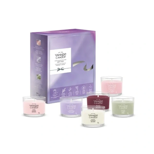 YANKEE CANDLE Zestaw Prezentowy mini świece 6szt 6x37g