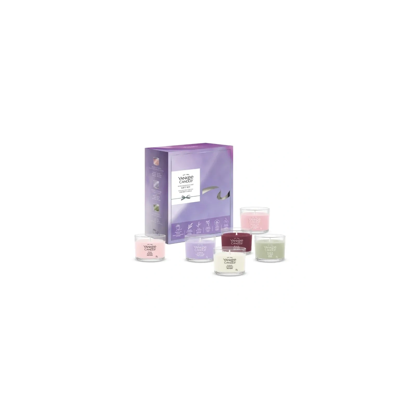 YANKEE CANDLE Zestaw Prezentowy mini świece 6szt 6x37g