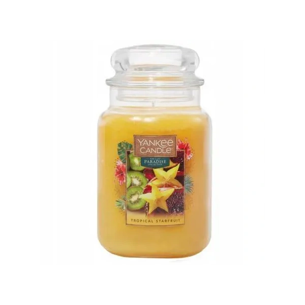 YANKEE CANDLE Large Jar Tropical Starfruit 623g