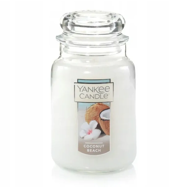YANKEE CANDLE Large Jar Coconut Beach 623g 