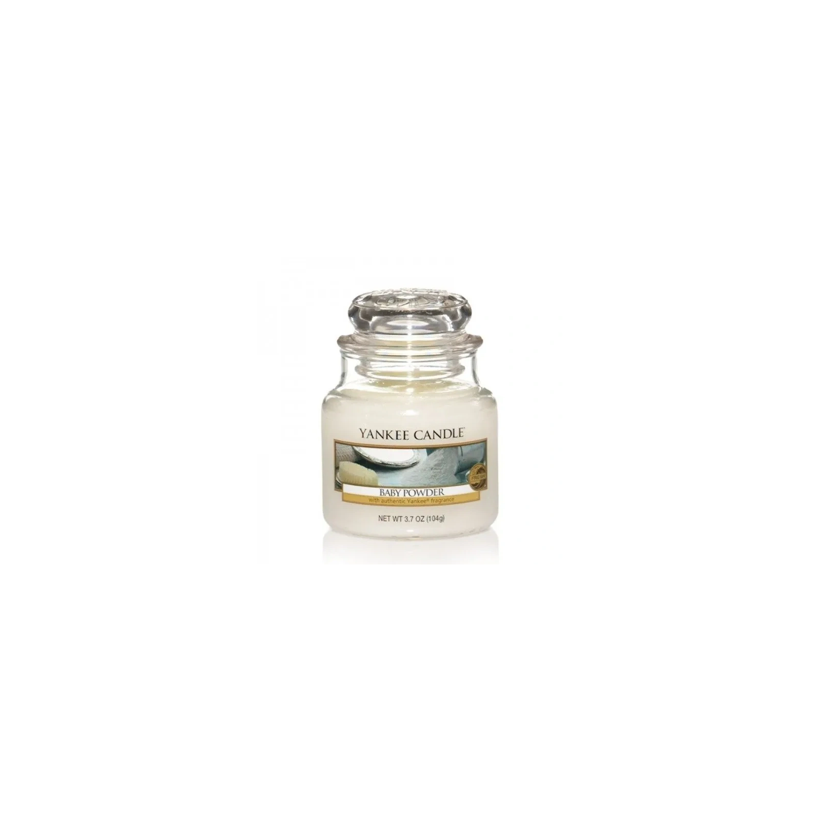YANKEE CANDLE Small Jar Baby Powder 104g