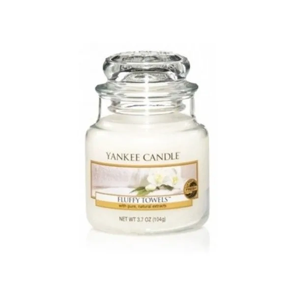 YANKEE CANDLE Small Jar Fluffy Towels 104g