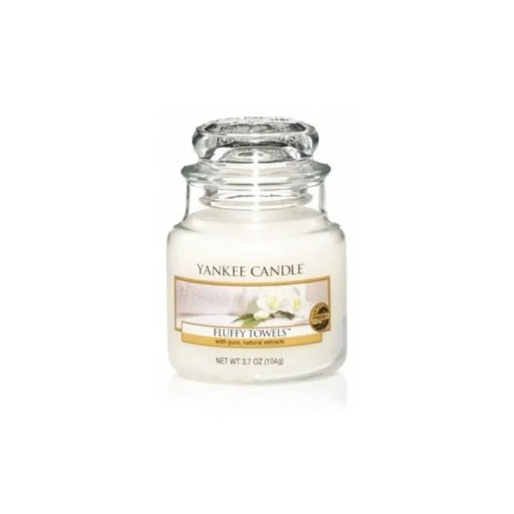 YANKEE CANDLE Small Jar Fluffy Towels 104g