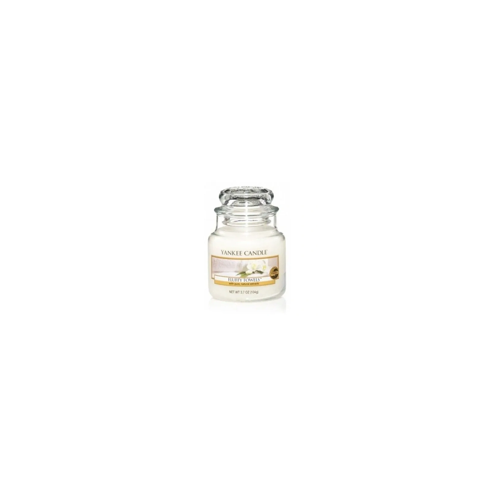 YANKEE CANDLE Small Jar Fluffy Towels 104g