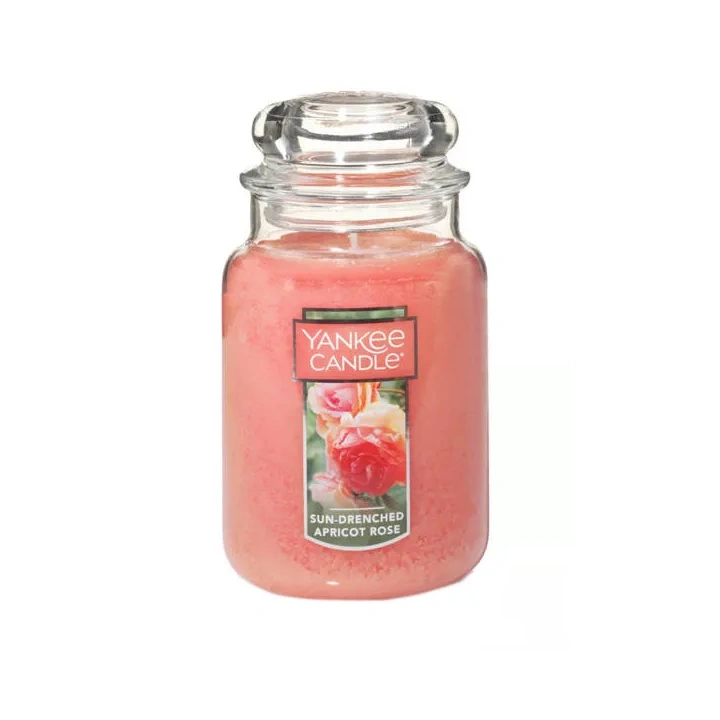 YANKEE CANDLE Large Jar Sun-Drenched Apricot Rose 623g