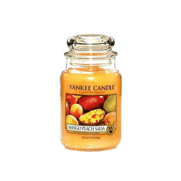 YANKEE Candle Large Jar Mango Peach Salsa 623g