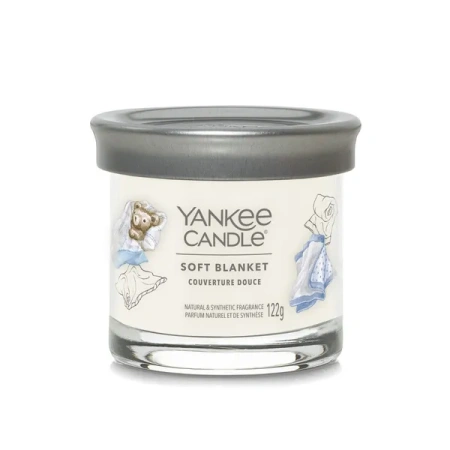 YANKEE CANDLE Signature tumbler z 1 knotem SOFT BLANKET 122g