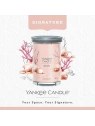 YANKEE CANDLE Signature tumbler z 2 knotami PINK SANDS 567g