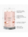 YANKEE CANDLE Signature tumbler z 2 knotami PINK SANDS 567g