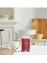 YANKEE CANDLE Signature tumbler z 2 knotami BLACK CHERRY 567g