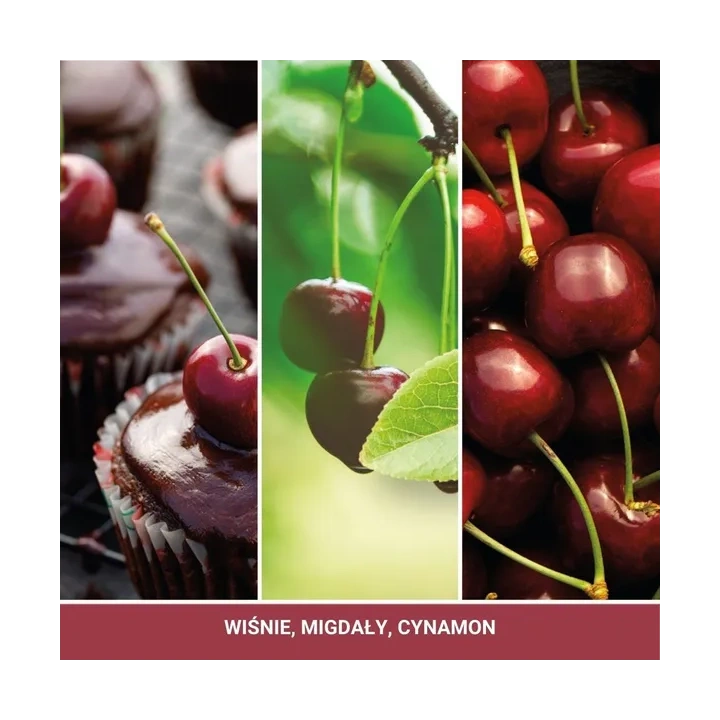 YANKEE CANDLE Elektryczny Odświeżacz zestaw startowy BLACK CHERRY 18,5ml