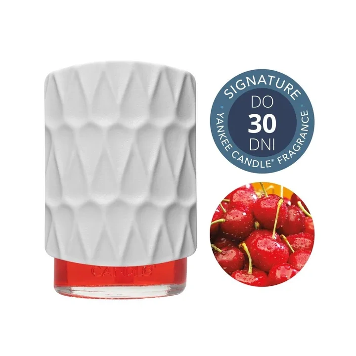 YANKEE CANDLE Elektryczny Odświeżacz zestaw startowy BLACK CHERRY 18,5ml