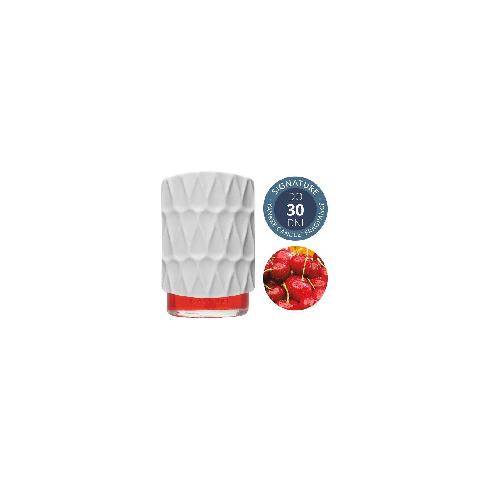 YANKEE CANDLE Elektryczny Odświeżacz zestaw startowy BLACK CHERRY 18,5ml