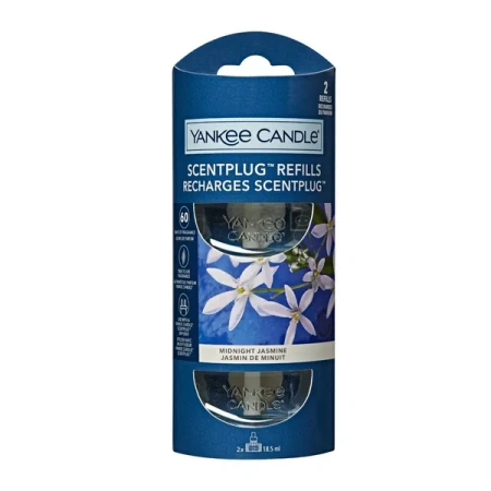 YANKEE CANDLE Elektryczny Odświeżacz uzupełniacz MIDNIGHT JASMINE 2x18,5ml