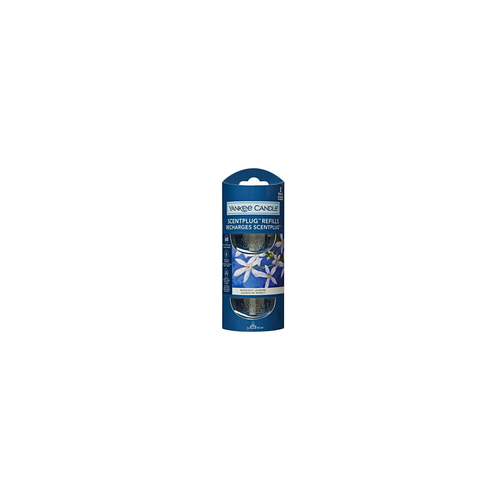 YANKEE CANDLE Elektryczny Odświeżacz uzupełniacz MIDNIGHT JASMINE 2x18,5ml