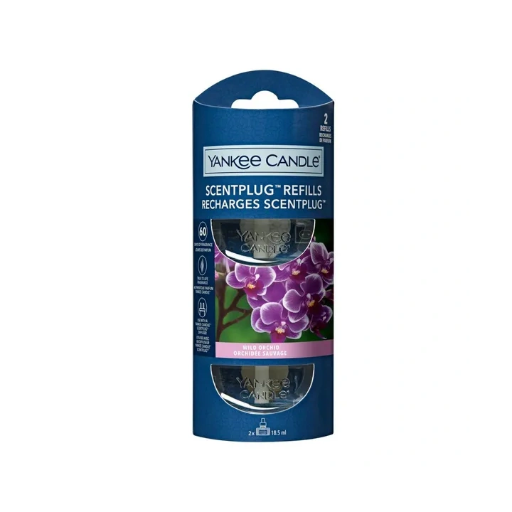 YANKEE CANDLE Elektryczny Odświeżacz uzupełniacz WILD ORCHID 2x18,5ml