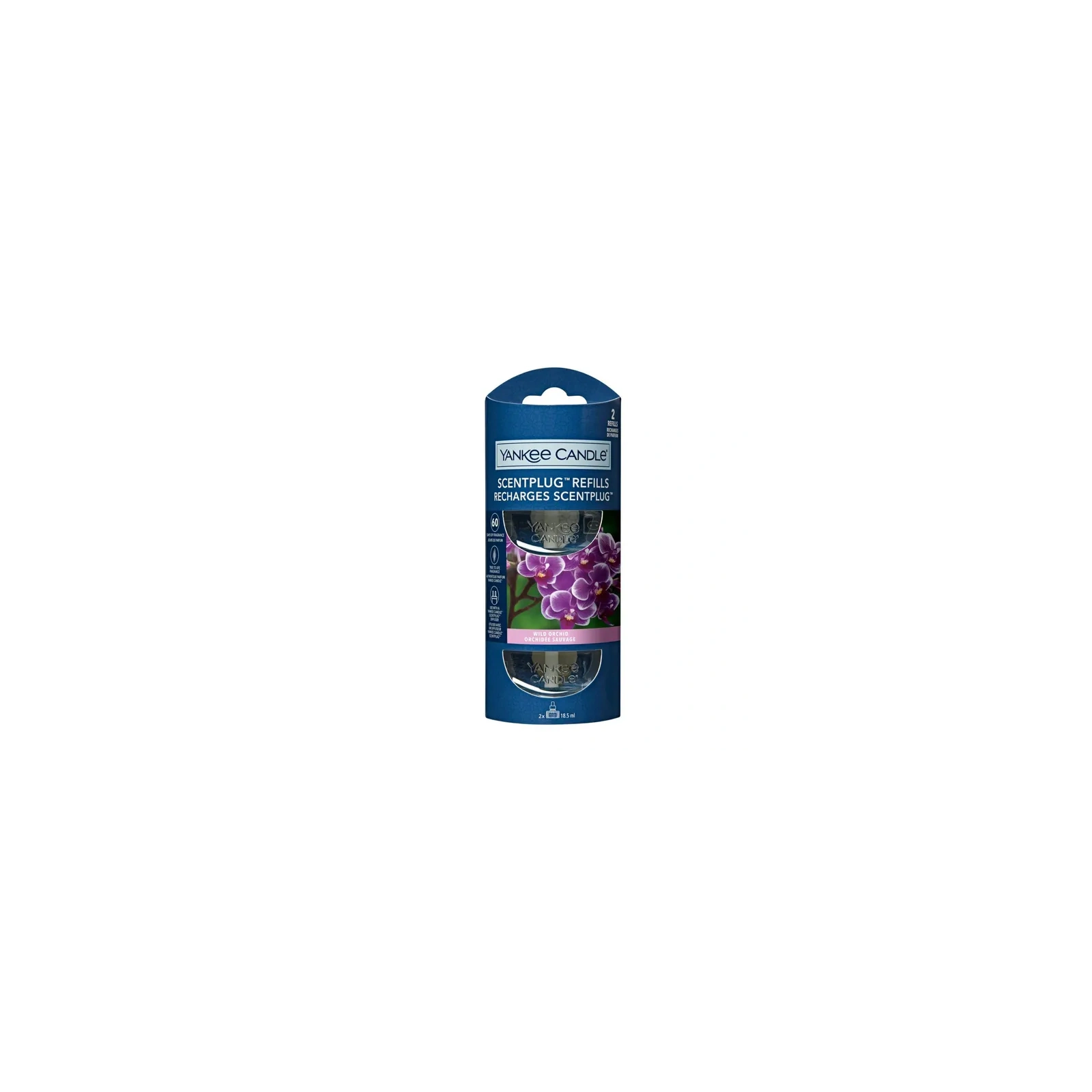 YANKEE CANDLE Elektryczny Odświeżacz uzupełniacz WILD ORCHID 2x18,5ml
