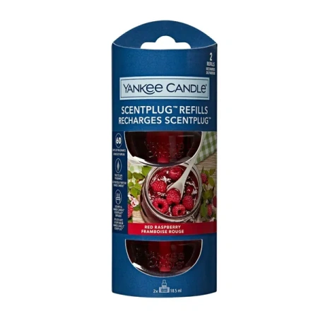 YANKEE CANDLE Elektryczny Odświeżacz uzupełniacz RED RASPBERRY 2x18,5ml