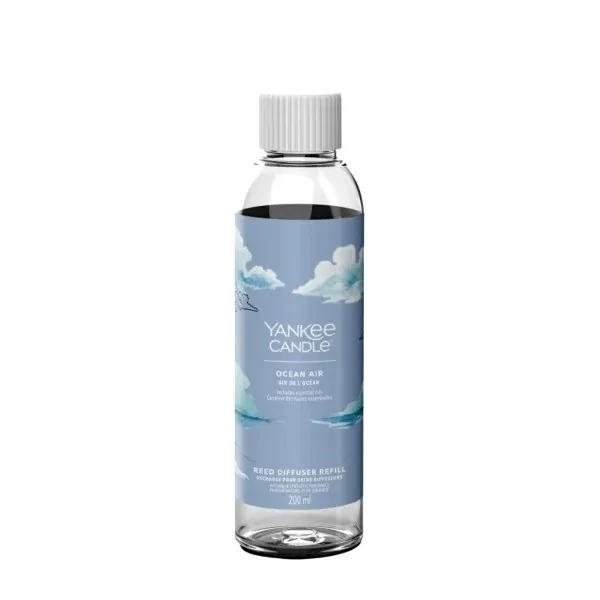 YANKEE CANDLE Reed Diffuser Refill zapas do pałeczek zapachowych OCEAN AIR 200ml