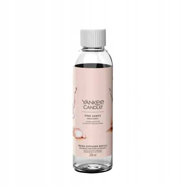 YANKEE CANDLE Reed Diffuser Refill zapas do pałeczek zapachowych PINK SANDS 200ml