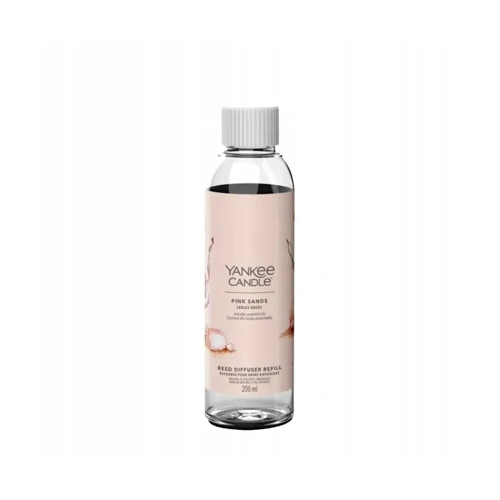 YANKEE CANDLE Reed Diffuser Refill zapas do pałeczek zapachowych PINK SANDS 200ml