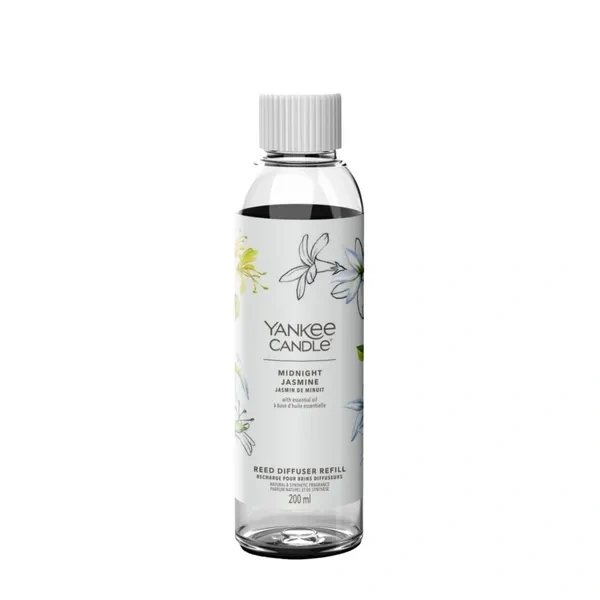 YANKEE CANDLE Reed Diffuser Refill zapas do pałeczek zapachowych MIDNIGHT JASMINE 200ml