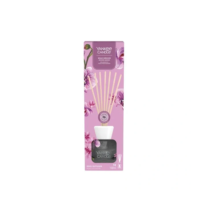 YANKEE CANDLE Reed Diffuser pałeczki zapachowe WILD ORCHID 100ml
