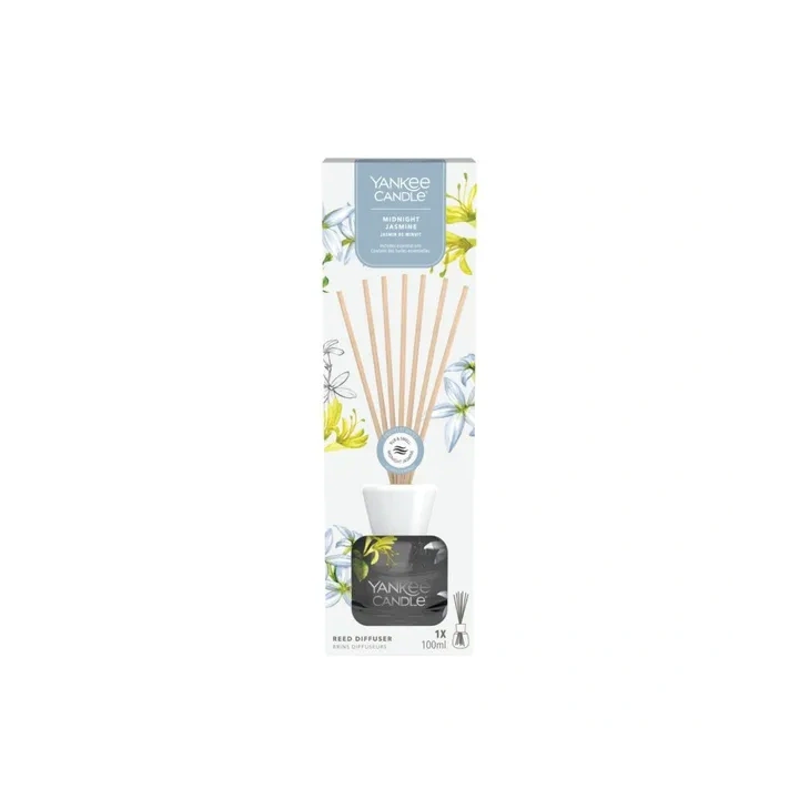 YANKEE CANDLE Reed Diffuser pałeczki zapachowe MIDNIGHT JASMINE 100ml
