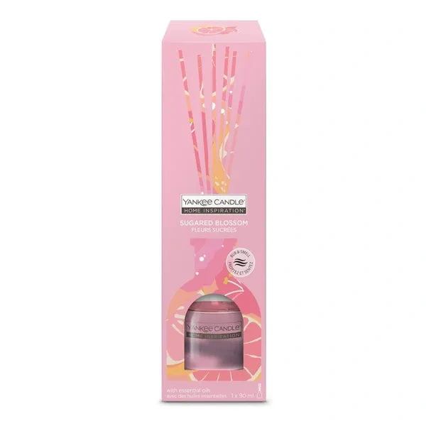 YANKEE CANDLE Home Inspiration pałeczki zapachowe SUGARED BLOSSOM 90ml