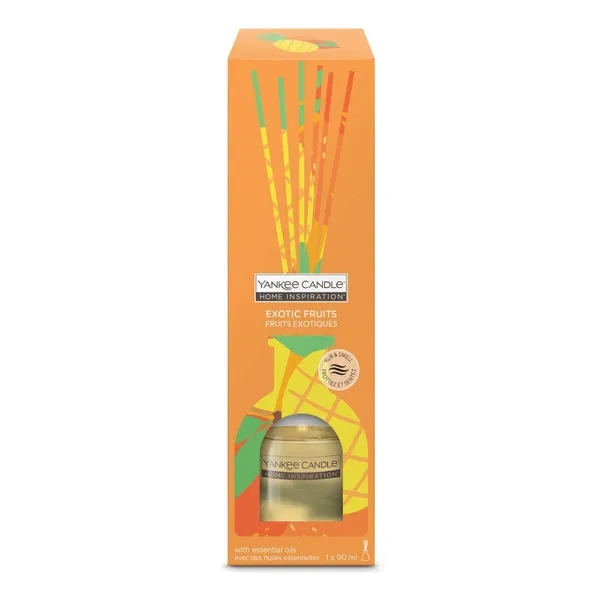 YANKEE CANDLE Home Inspiration pałeczki zapachowe EXOTIC FRUITS 90ml