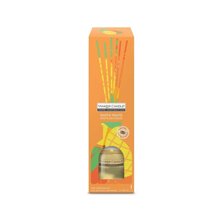 YANKEE CANDLE Home Inspiration pałeczki zapachowe EXOTIC FRUITS 90ml