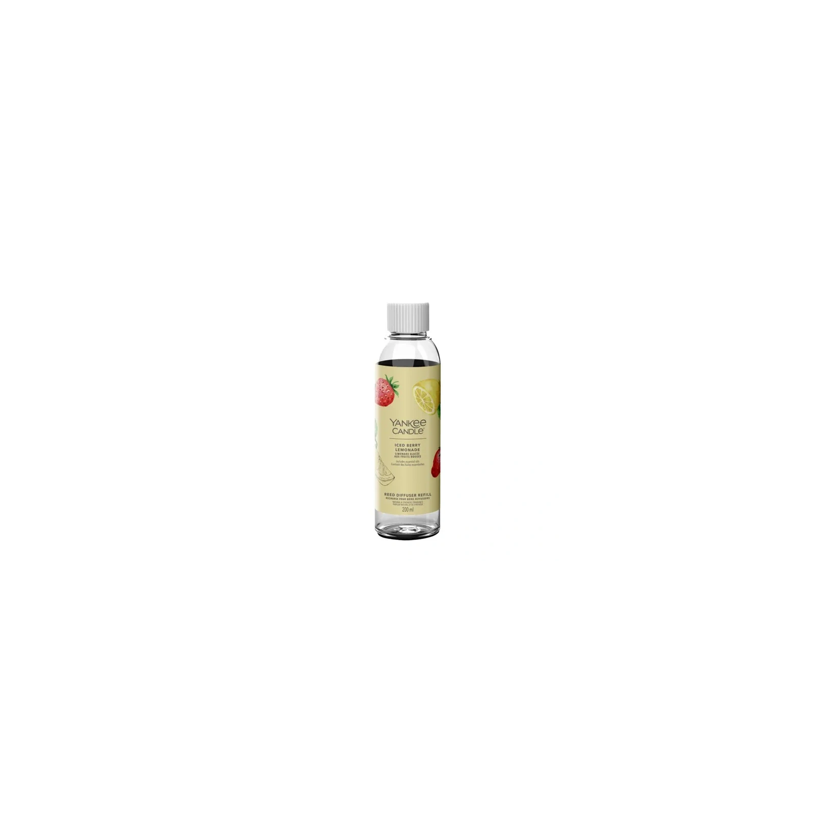 YANKEE CANDLE Reed Diffuser Refill zapas do pałeczek zapachowych ICED BERRY LEMONADE 200ml