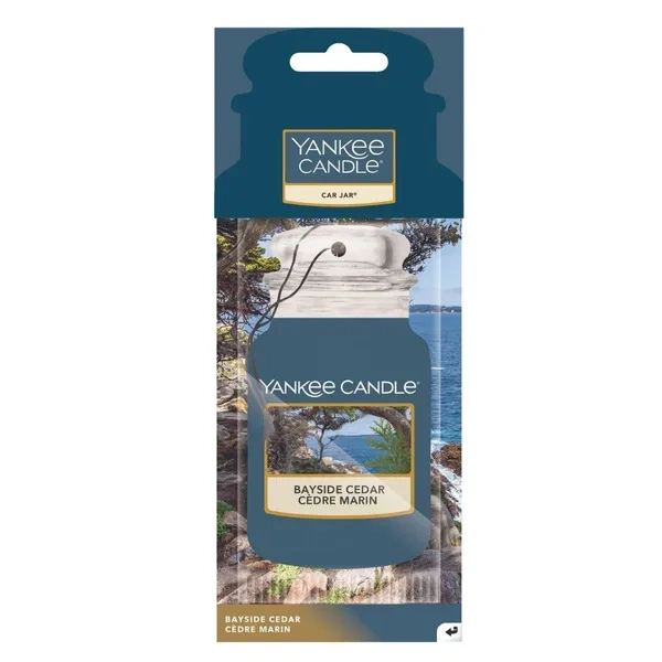 YANKEE CANDLE Car Jar Single zapach do auta BAYSIDE CEDAR 15g