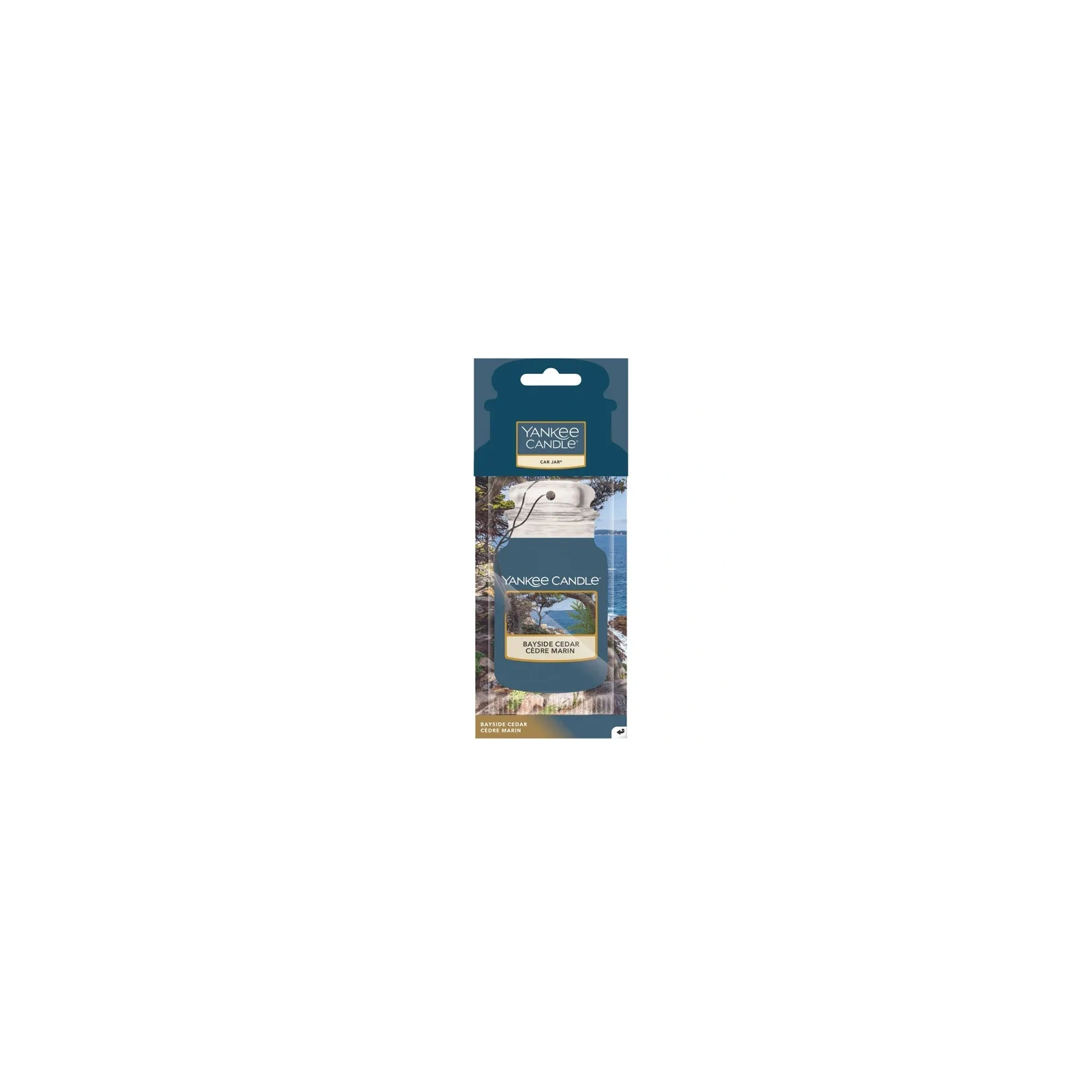 YANKEE CANDLE Car Jar Single zapach do auta BAYSIDE CEDAR 15g