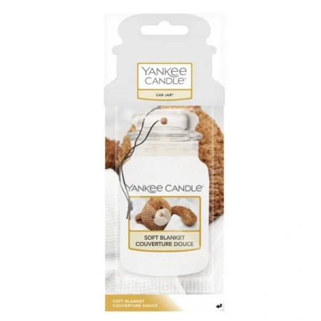 YANKEE CANDLE Car Jar Single zapach do auta SOFT BLANKET 15g