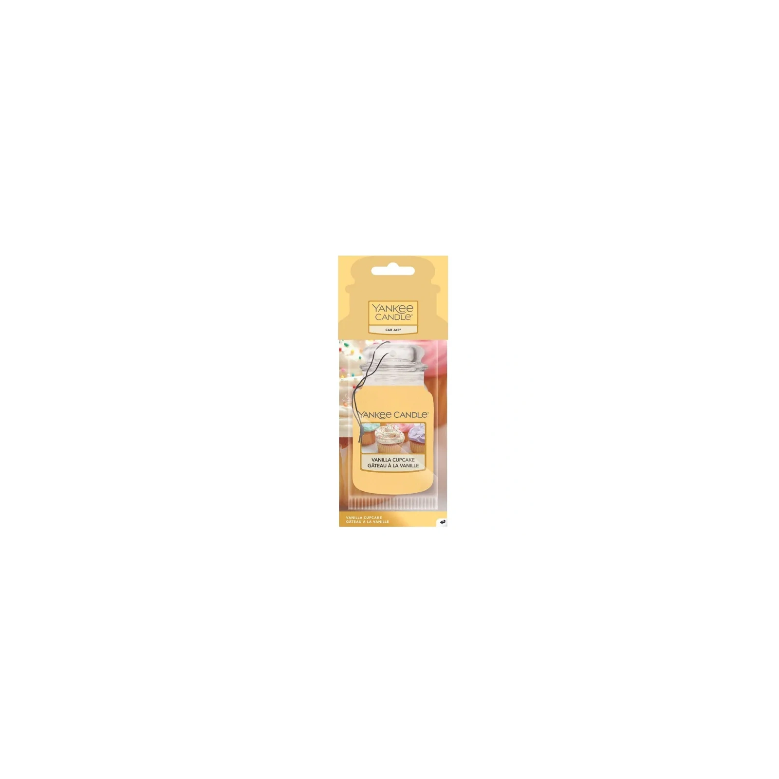 YANKEE Candle Car Jar Single VANILLA CUPCAKE 1szt
