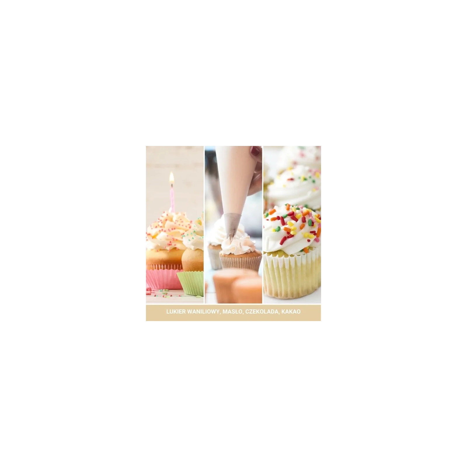 YANKEE Candle Car Jar Single VANILLA CUPCAKE 1szt