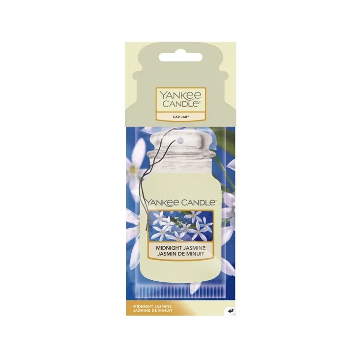 YANKEE CANDLE Car Jar Single zapach do auta MIDNIGHT JASMINE 15g