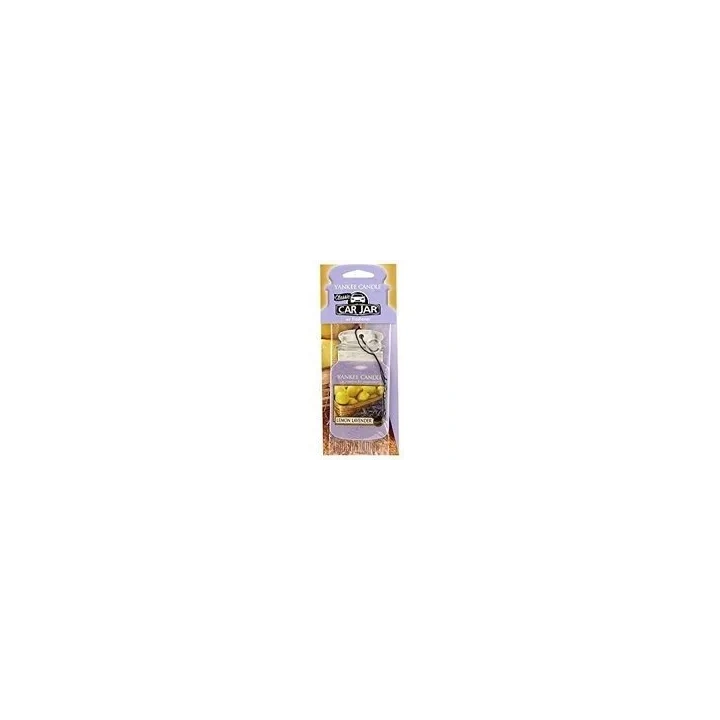 YANKEE CANDLE Car Jar Single zapach do auta LEMON LAVENDER 15g