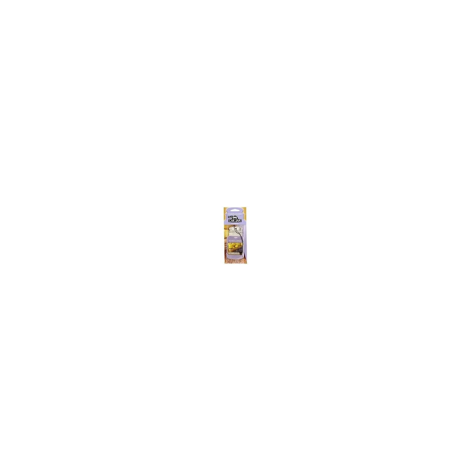 YANKEE CANDLE Car Jar Single zapach do auta LEMON LAVENDER 15g