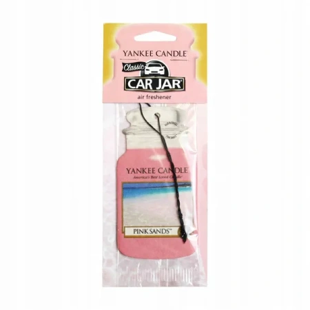 YANKEE CANDLE Car Jar Single zapach do auta Single PINK SANDS 1szt